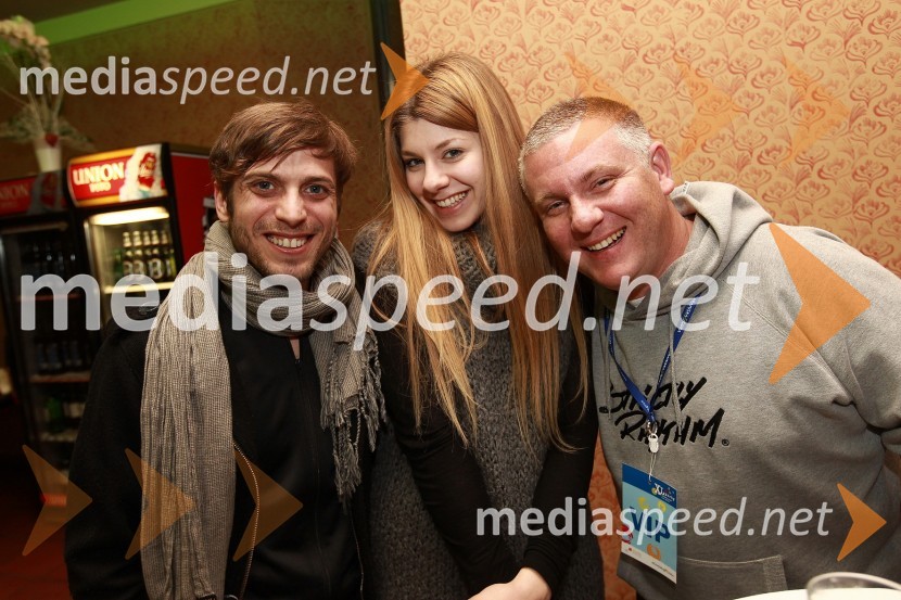 Matthew Hawk, Sara Ursić in Aydan Hasirci50. Pokal Vitranc, XL Party
