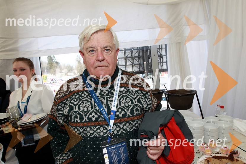 Milan Kučan, nekdanji predsednik Republike Slovenije50. Pokal Vitranc, slalom