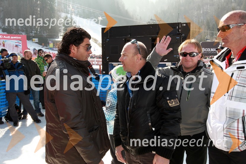 Alberto Tomba, nekdanji italijanski smučar, ..., Bojan Križaj, nekdanji smučar in ...50. Pokal Vitranc, slalom