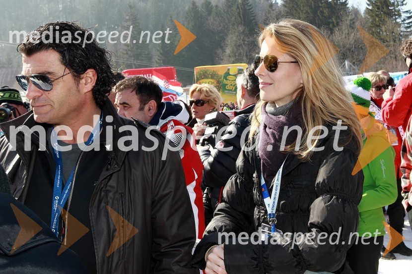 Alberto Tomba, nekdanji italijanski smučar in ...50. Pokal Vitranc, slalom