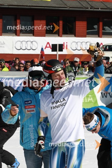 Aleš Gorza in Mitja Dragšič, smučarja50. Pokal Vitranc, slalom