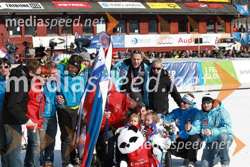 Žan Kranjec, smučar, Drago Grubelnik, nekdanji smučar, Eva Dragšič, žena Mitje Dragšiča, Patrik Jazbec, smučar, Miha Kürner, smučar, Timi Gašperin, smučar, Andrej Šporn, smučar, Jure Košir, nekdanji smučar, Rene Mlekuž, nekdanji smučar, Bernard Vajdič, smučar, Aleš Gorza, smučar, Mitja Dragšič, smučar in njegovi hčerki50. Pokal Vitranc, slalom
