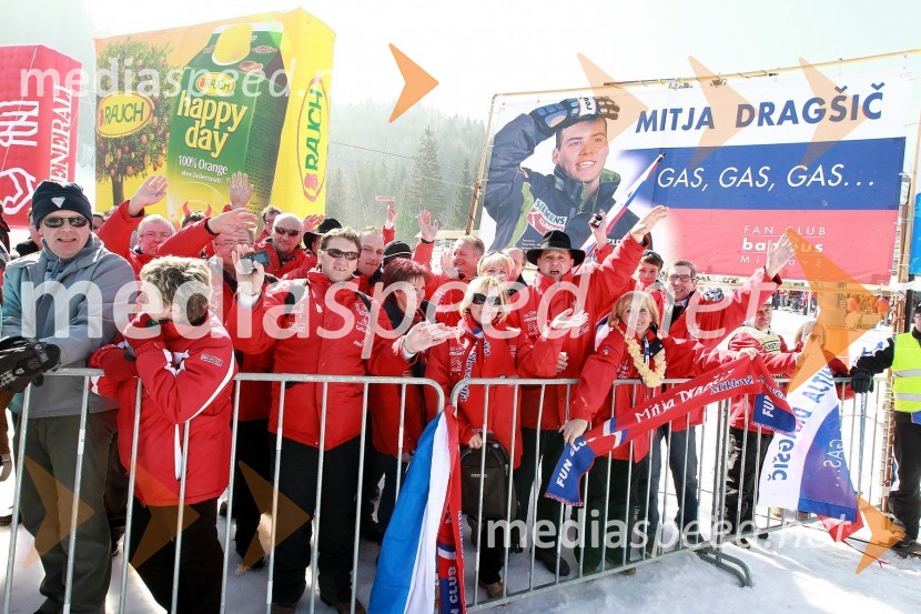Navijači50. Pokal Vitranc, slalom
