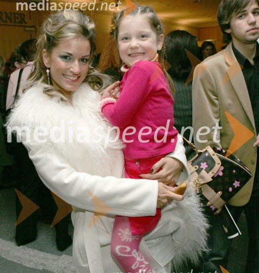 Katja Kori, Naj manekenka 1993 s hčerko KimManekenke, fotomodeli, misice