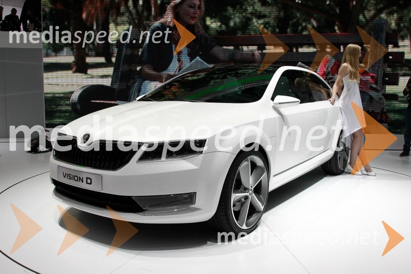 Škoda Vision D konceptŠkoda v Ženevi 2011