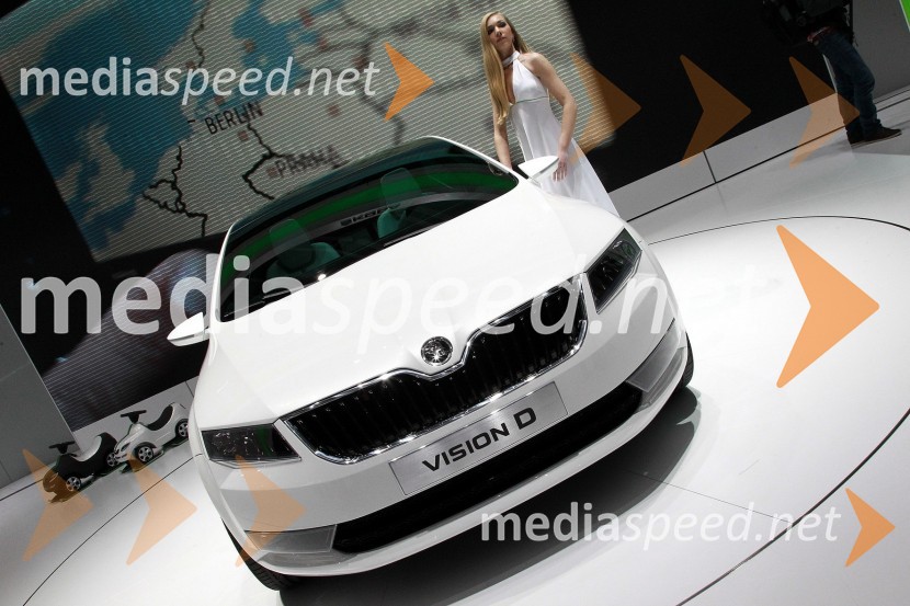 Škoda Vision D konceptŠkoda v Ženevi 2011