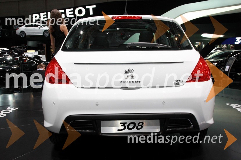 Peugeot 308Peugeot v Ženevi 2011