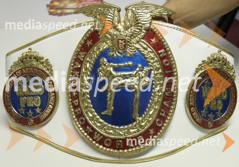 Pas svetovnega profesionalnega prvaka v kickboksu, Tomaža BaradeTomaž Barada, taekwondoist in kickbokser