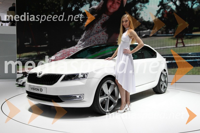 Škoda Vision D conceptŠkoda v Ženevi 2011