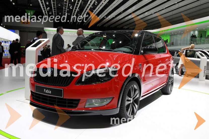 Škoda FabiaŠkoda v Ženevi 2011