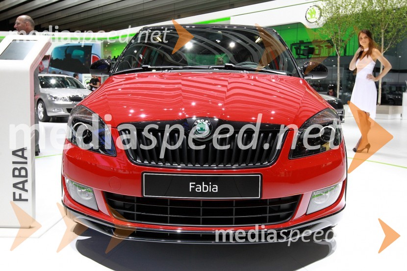 Škoda FabiaŠkoda v Ženevi 2011