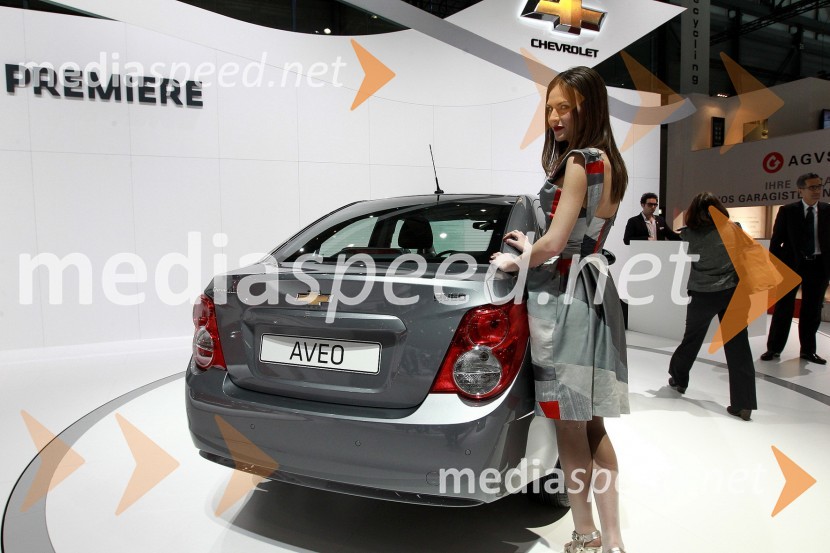 Chevrolet Aveo 4vChervolet v Ženevi 2011