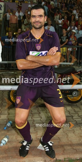 Žikica Vuksanovič, nogometašNK Maribor - Villareal CF, nogometna tekma