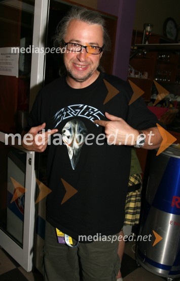 Marcel Štefančič jr., voditelj oddaje Studio CityNK Maribor - Villareal CF, nogometna tekma