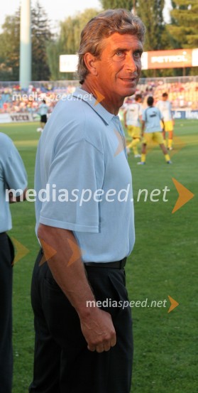 Manuel Pellegrini, trener Villareal CFNK Maribor - Villareal CF, nogometna tekma