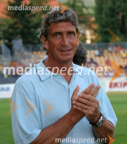 Manuel Pellegrini, trener Villareal CFNK Maribor - Villareal CF, nogometna tekma