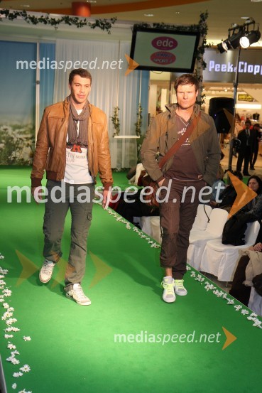 ... ter Boštjan Mihalič, maneken in plesalecEuropark, modna revija pomlad - poletje 2011