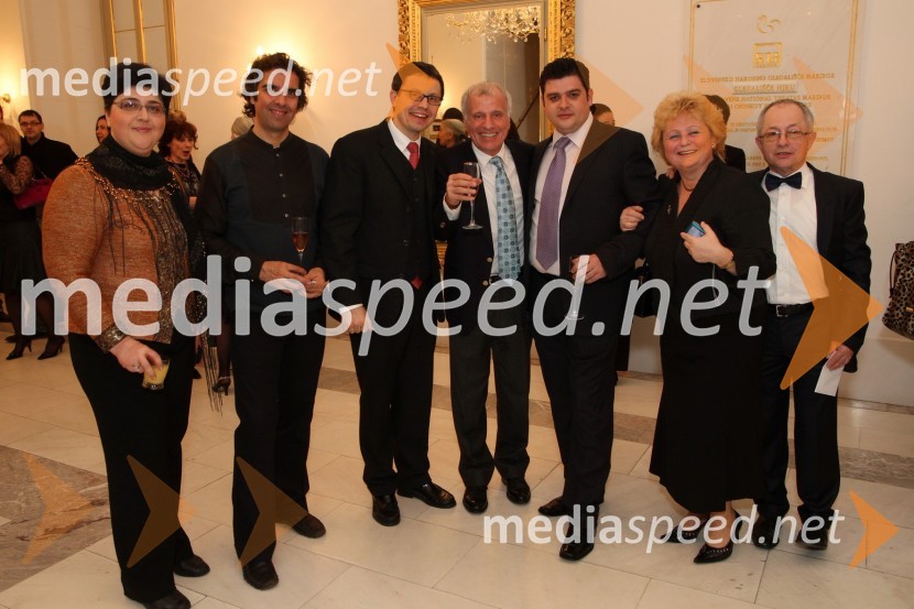 Irene Ratiani, sopranistka, Pier Francesco Maestrini, režiser, Janko Kastelic, dirigent ter umetniški vodja Opere in baleta SNG Maribor, Marco Boemi, dirigent, Marjan Jovanovski, operni pevec, Marina Žižek, članica Simfoničnega orkestra SNG Maribor in mag. Slavko Gabrovec, Javna agencija za železniški prometMoč usode, premiera v SNG Maribor