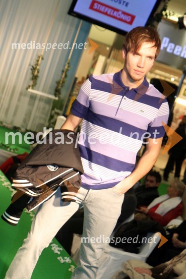 Peter Klinc, Mister Slovenije 2009Europark, modna revija pomlad - poletje 2011