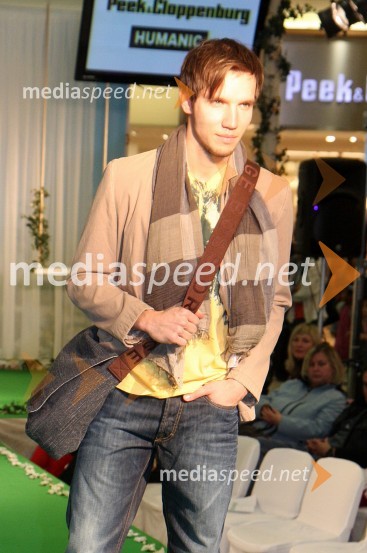 Peter Klinc, Mister Slovenije 2009Europark, modna revija pomlad - poletje 2011