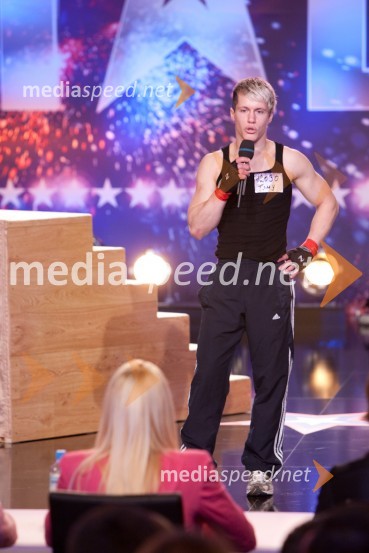Tomy MihičinacSlovenija ima talent, avdicija v Ljubljani - prvi dan
