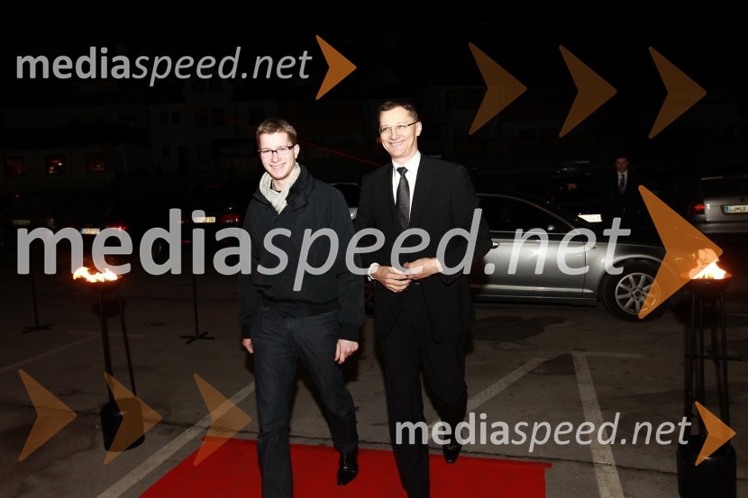 Dr. Igor Lukšič, minister za šolstvo in šport in sin NikBela večerja ob 50 letnici Pokala Vitranc