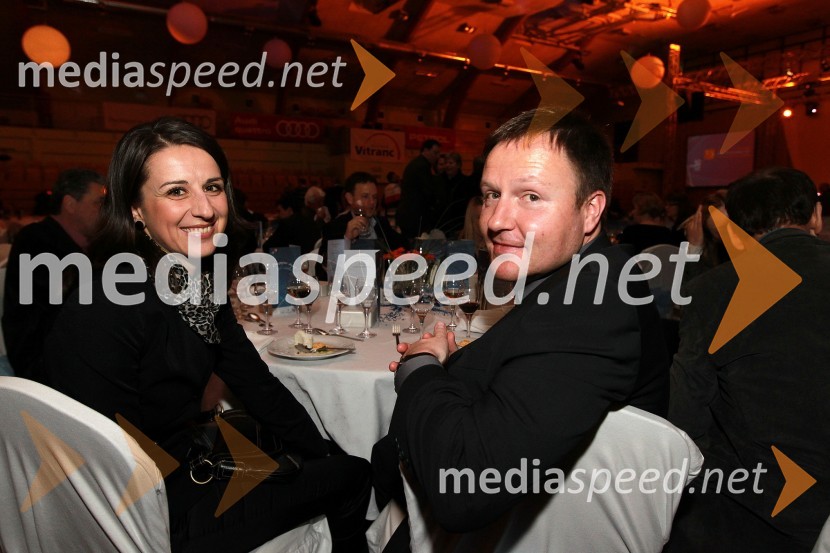 Tjaša Garin, vodja prodaje vozil Audi v Sloveniji in ...Bela večerja ob 50 letnici Pokala Vitranc