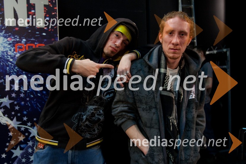 Show Down: Jaka Karlin in Peter PoženelSlovenija ima talent, avdicija v Ljubljani, tretji dan