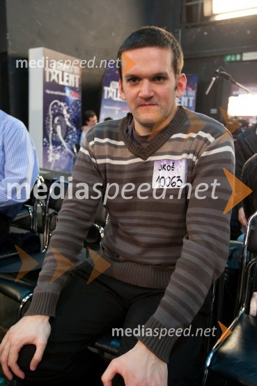 Uroš PetehSlovenija ima talent, avdicija v Ljubljani, tretji dan