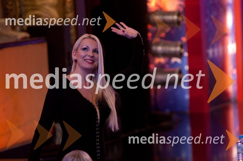 Lucienne Lončina, članica žirijeSlovenija ima talent, avdicija v Ljubljani, tretji dan