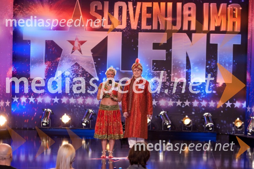 	Mitja Jurinčič in Jana MankočSlovenija ima talent, avdicija v Ljubljani, tretji dan