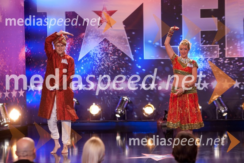 	Mitja Jurinčič in Jana MankočSlovenija ima talent, avdicija v Ljubljani, tretji dan