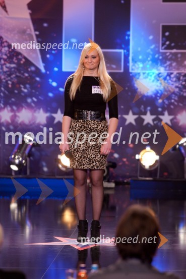 Barbara KuntaričSlovenija ima talent, avdicija v Ljubljani, tretji dan