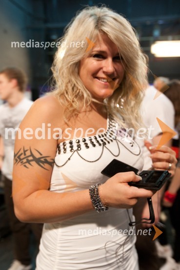 Sara BerdonSlovenija ima talent, avdicija v Ljubljani, tretji dan