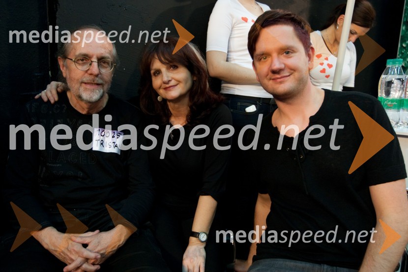 Tristan: Vlado Jelovac, Lidija Jelovac in Tomaž JuvančičSlovenija ima talent, avdicija v Ljubljani, tretji dan