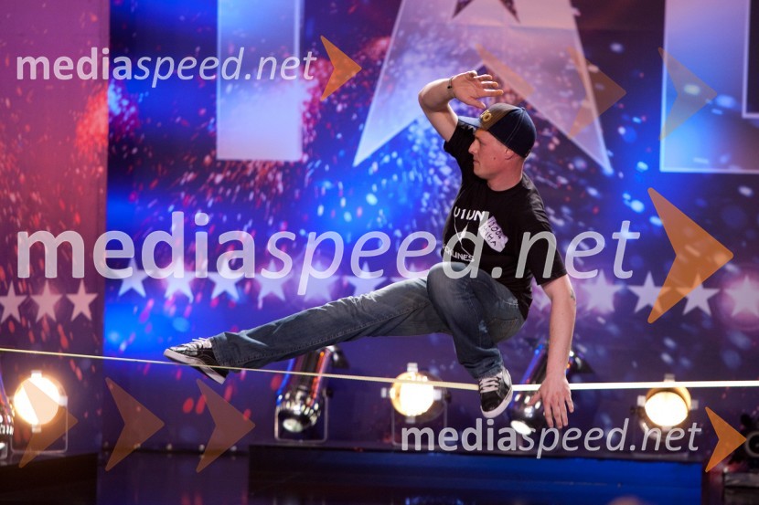 Miha JuvanSlovenija ima talent, avdicija v Ljubljani, tretji dan