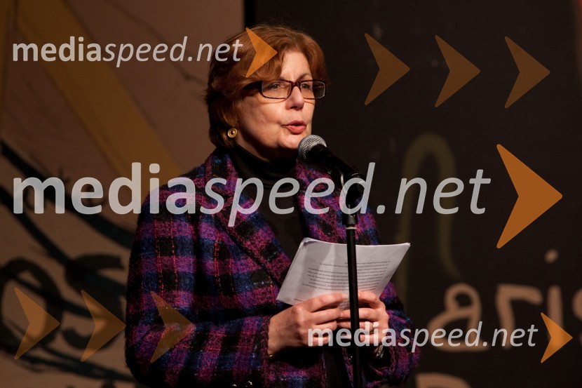 Réjane Bargiel, kustosinja razstaveOdprtje razstave Toulouse-Lautrec v Cankarjevem domu