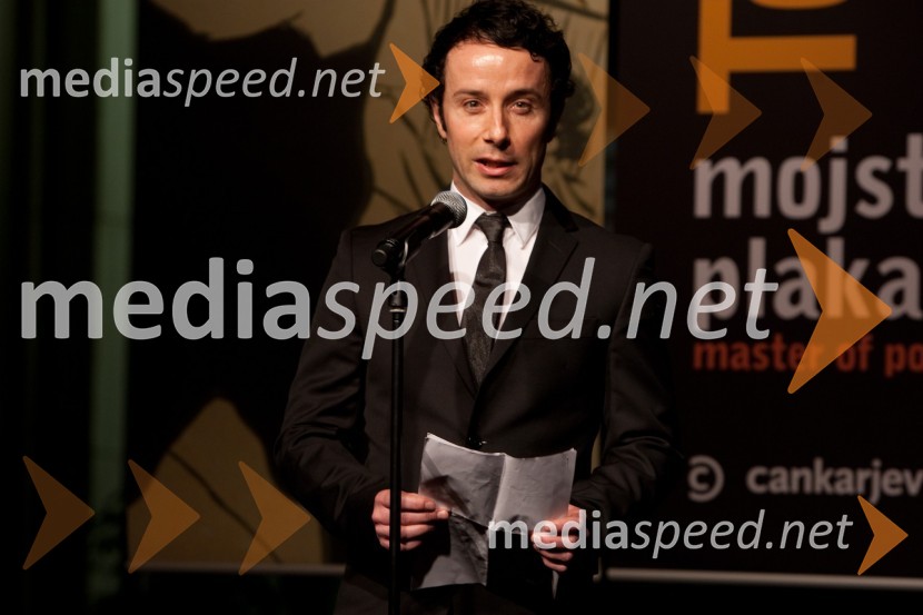 Jérôme Récoms, vodja razstavnega programa Les Arts DécoretifsOdprtje razstave Toulouse-Lautrec v Cankarjevem domu