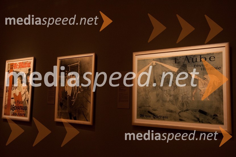 Odprtje razstave Toulouse-Lautrec v Cankarjevem domu