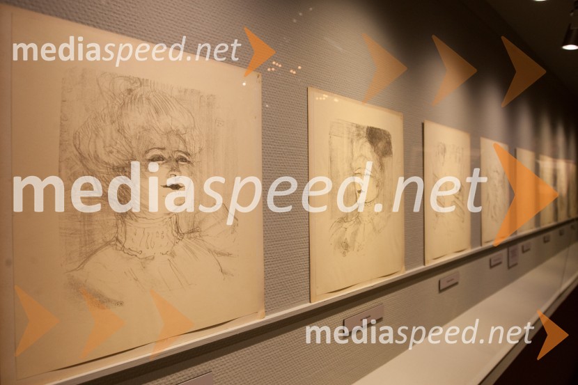 Odprtje razstave Toulouse-Lautrec v Cankarjevem domu