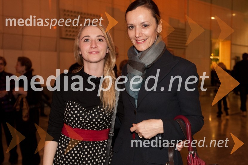 	Katja Gorenčan, študentka primerjalne umetnosti in mag. Mateja GaberOdprtje razstave Toulouse-Lautrec v Cankarjevem domu