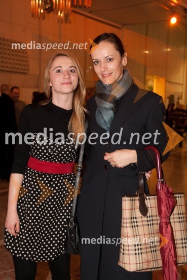 	Katja Gorenčan, študentka primerjalne umetnosti in mag. Mateja GaberOdprtje razstave Toulouse-Lautrec v Cankarjevem domu