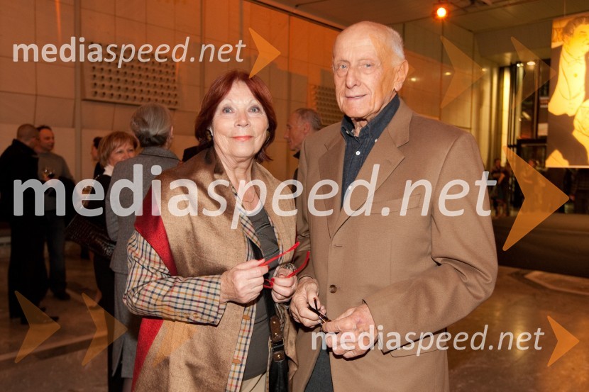 Joža Brili in Sergej Pavlin, arhitektOdprtje razstave Toulouse-Lautrec v Cankarjevem domu