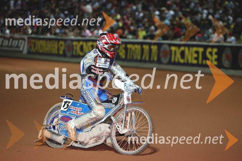 Matej Žagar (Slovenija)SPEEDWAY GRAND PRIX, VN Italije 2006, dirka