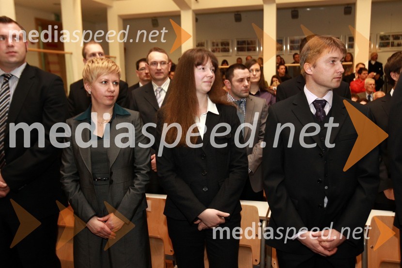 Rektorjev dan Univerze v Mariboru 2011, promocija doktorjev znanosti in podelitev nagrad