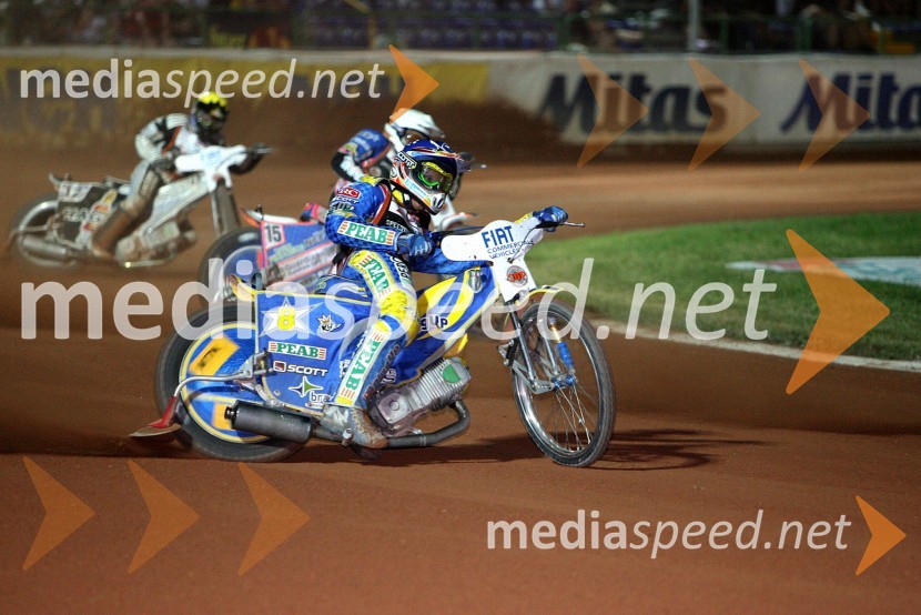 Lee Richardson (VBR), Niels Kristian Iversen (Danska) in Andreas Jonsson (Švedska)
SPEEDWAY GRAND PRIX, VN Italije 2006, dirka