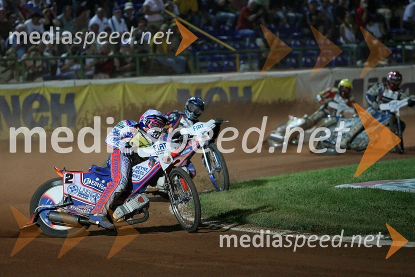 Jason Crump (Avstralija), Scott Nicholls (VBR), Hans Andersen (Danska) in Leigh Adams (Avstralija)SPEEDWAY GRAND PRIX, VN Italije 2006, dirka