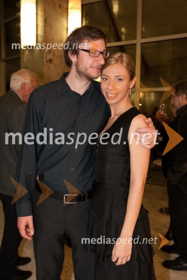 Andrej Jus, režiser in Alida Bevk, igralka
 
Odprtje novega malega odra v SNG Nova Gorica in predstava Grenki sadeži pravice