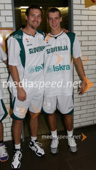 Beno Udrih in Goran Dragič, košarkarjaKošarkarski turnir Alpos