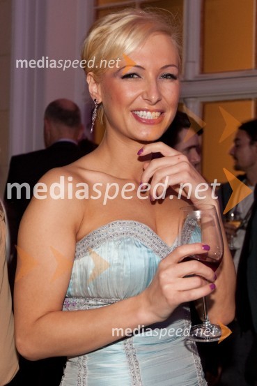 Maja Kljun, manekenkaViktorji 2010, zaključna zabava